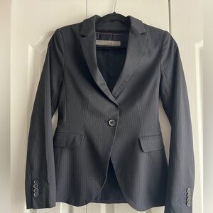 Zara woman blazer- navy size small- new without tag
